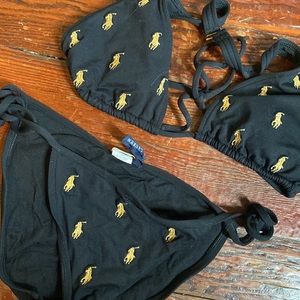 Black Ralph Lauren Bikini Set